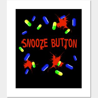 Snooze Button Posters and Art